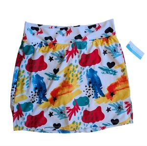 NWT Skort Obsession Tennis Golf Skort Colorful S